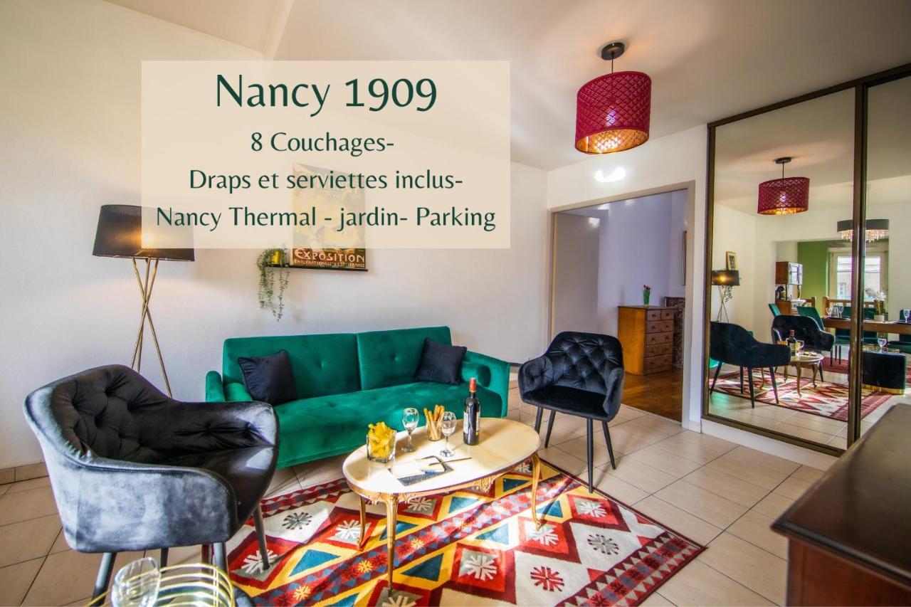 Nancy Thermal A 2 Min -Le 1909- 8 Pers- Parking Chez Julie Buitenkant foto